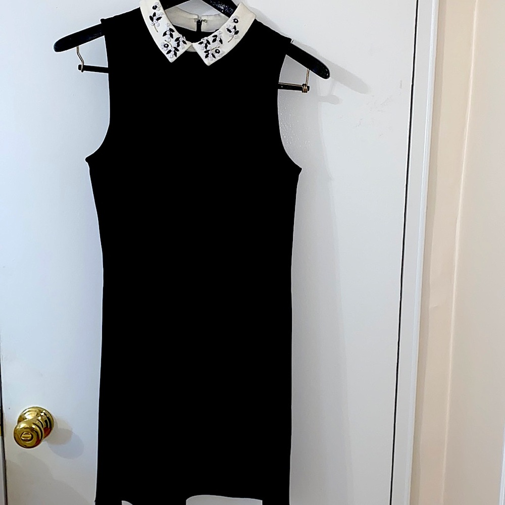 Sleeveless little black dress